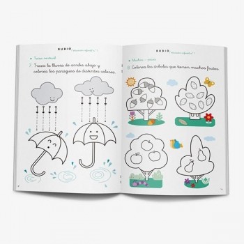 CUADERNO RUBIO EDUCACION INFANTIL 1 - LOS ANIMALES DEL BOSQUE