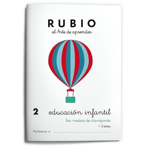 CUADERNO RUBIO EDUCACION INFANTIL 2 - LOS MEDIOS DE TRANSPORTE