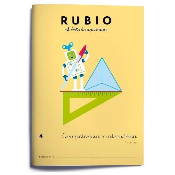 CUADERNO RUBIO COMPETENCIA MATEMÁTICA 4 (+9 AÑOS)