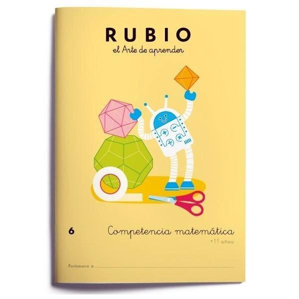 CUADERNO RUBIO COMPETENCIA MATEMÁTICA 6 (+11 AÑOS)