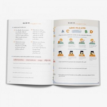 CUADERNO RUBIO ORTOGRAFÍA 1. 6-7 AÑOS. PARA EMPEZAR