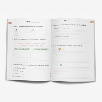CUADERNO RUBIO COMPETENCIA LECTORA 1 - MUNDO SENSACIONES