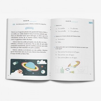 CUADERNO RUBIO COMPETENCIA LECTORA 2 - MUNDO ESPACIAL