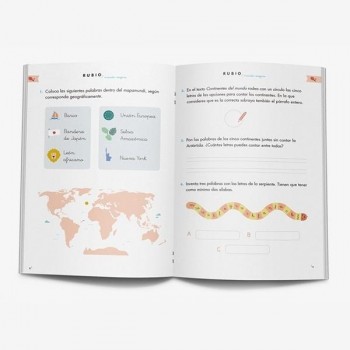 CUADERNO RUBIO COMPETENCIA LECTORA 3 - MUNDO VIAJERO