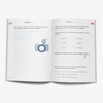 CUADERNO RUBIO COMPETENCIA LECTORA 4 - MUNDO PIRATA