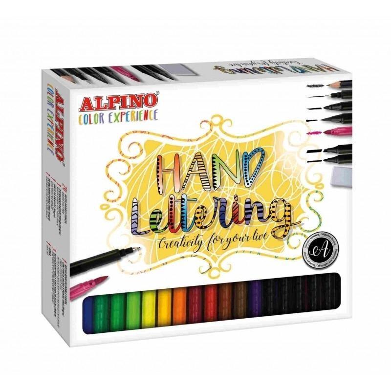 ESTUCHE ROTULADORES COLOR EXPERIENCE LETTERING ALPINO
