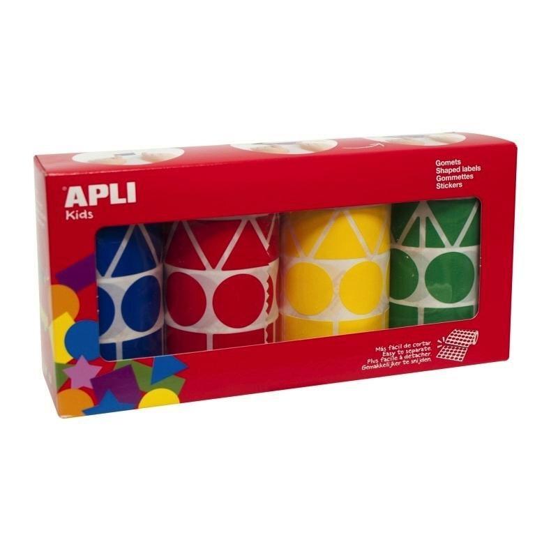 GOMETS GIGANTES APLI CAJA 4 COL SURTIDO XL COLOR AZUL, ROJO, AMARILLO Y VERDE