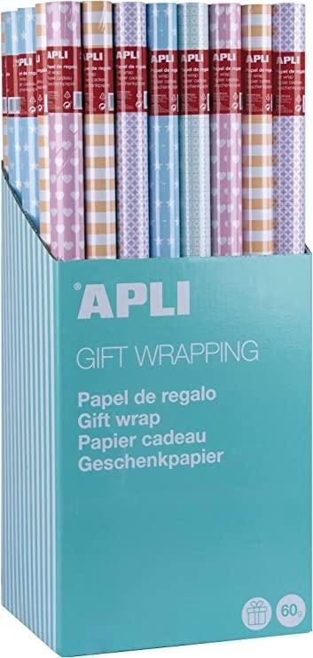 APLI PAPEL DE REGALO NORDIK 0,70X2M