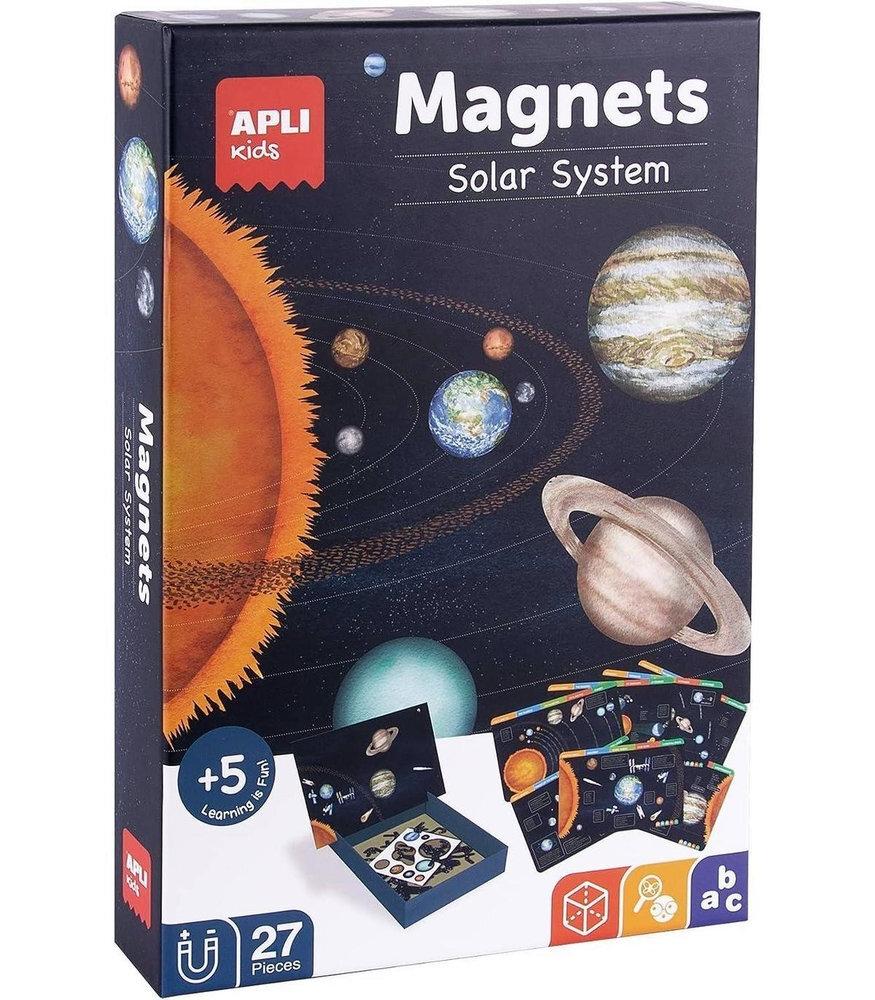 JUEGOS EDUCATIVOS APLI PUZZLE MAGNETICO SISTEMA SOLAR 27U