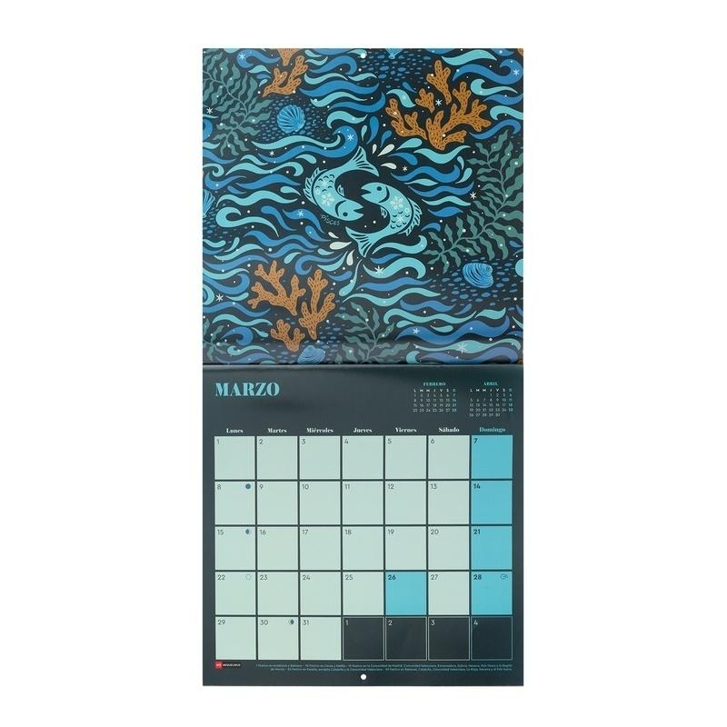 CALENDARIO PARED 2027 30X30 ASTRAL