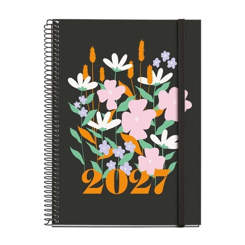 AGENDA ANUAL 2027  ESPIRAL PLUS (155X213) S/V ESPIGAS