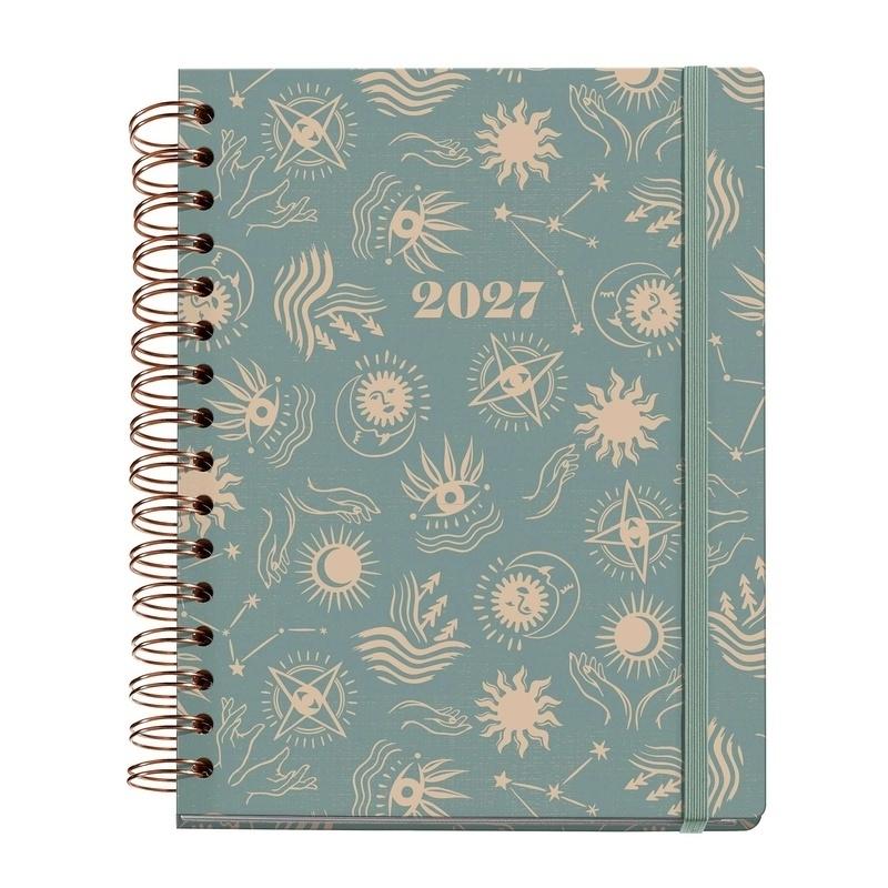 AGENDA ANUAL 2027  PLUS (155X213) WIRE-O S/V GOOD FORTUNE