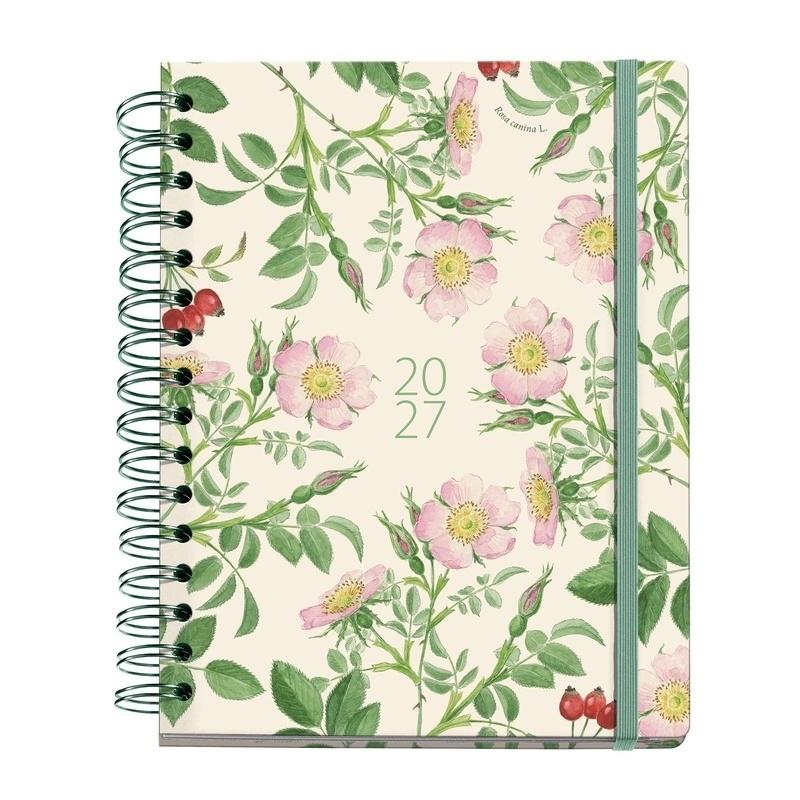 AGENDA ANUAL 2027  PLUS (155X213) WIRE-O S/V JARDIN ENTREDOS