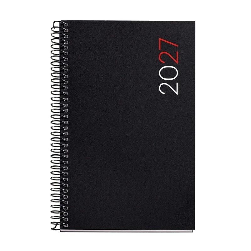 AGENDA ANUAL 2027  ESPIRAL ACTIVA (117X182) S/V PP CITY NEGRO