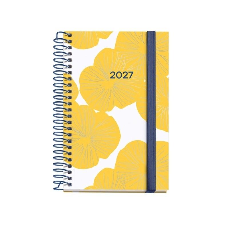 AGENDA ANUAL 2027  ESPIRAL CADDY (80X120) S/V GOLDEN LEAF