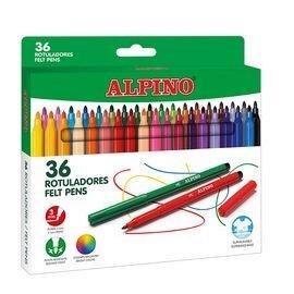 ROTULADORES ALPINO CAJA 36 UNIDADES