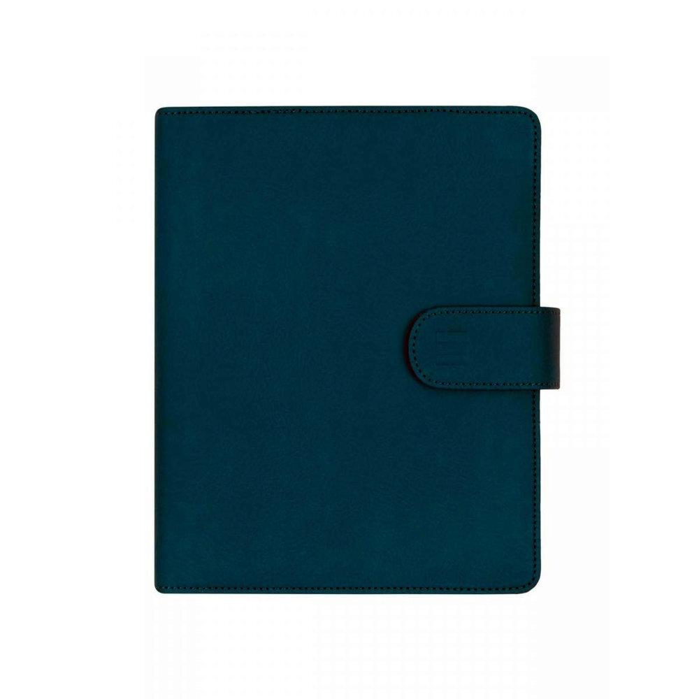 AGENDA OPEN TROYA 500 117X181MM, S/V COLOR AZUL FINOCAM
