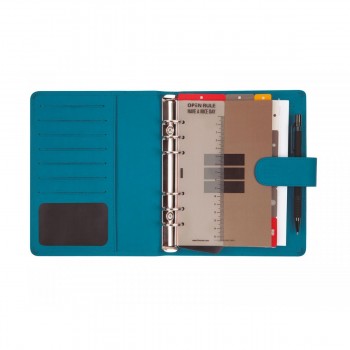 AGENDA OPEN TROYA 500 117X181MM, S/V COLOR AZUL FINOCAM