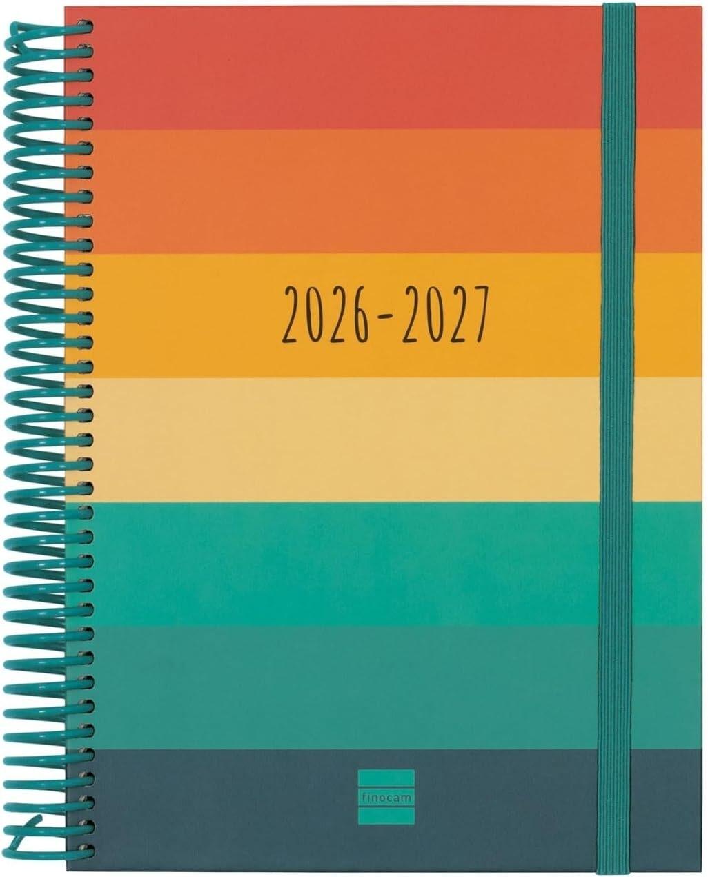 (26) AGENDA ESCOLAR 2026-2027 DIVA 1/4 1DP COLORS+