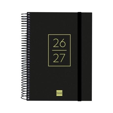 (26) AGENDA ESCOLAR 2026-2027 SECUNDARIA 1/4 1DP NEGRO+