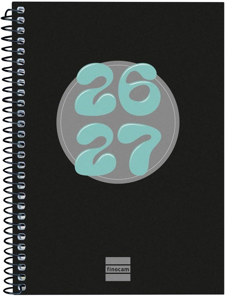 (26) AGENDA ESCOLAR 2026-2027 COOL 1/8 SVH NEGRO+