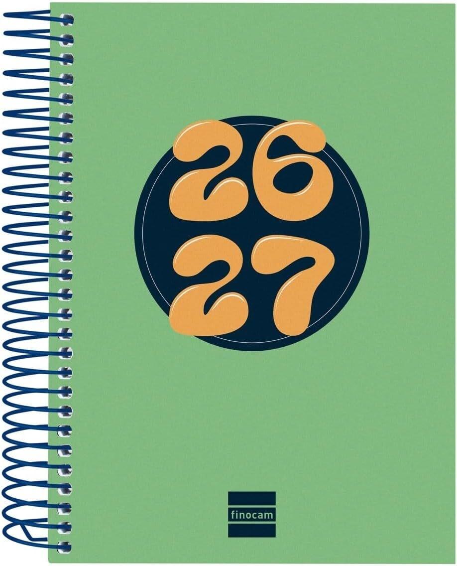 (26) AGENDA ESCOLAR 2026-2027 COOL 1/8 1DP VERDE+