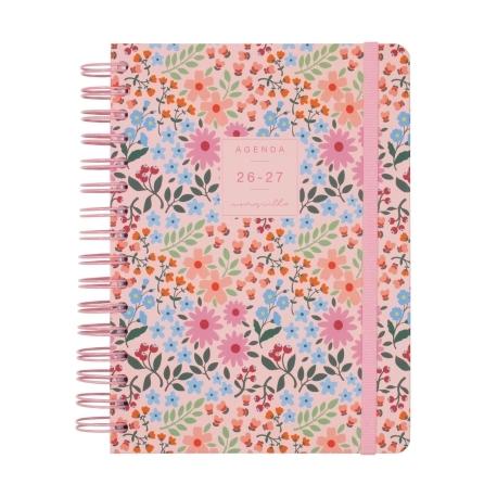 (26) AGENDA ESCOLAR 2026-2027 MONIQUILLA 1/4 DP ROSA+