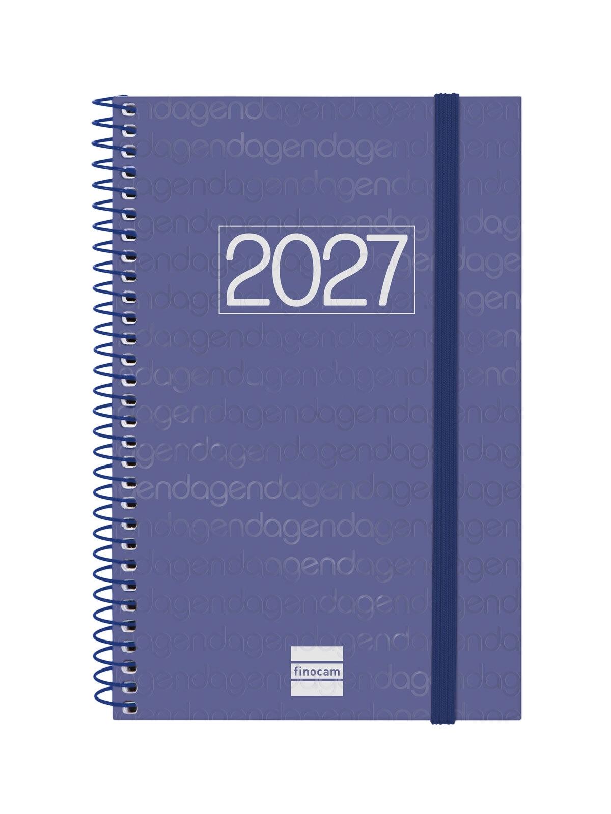 AGENDA ANUAL 2027 FINOCAM YEAR E5 117X181 SVH AZUL