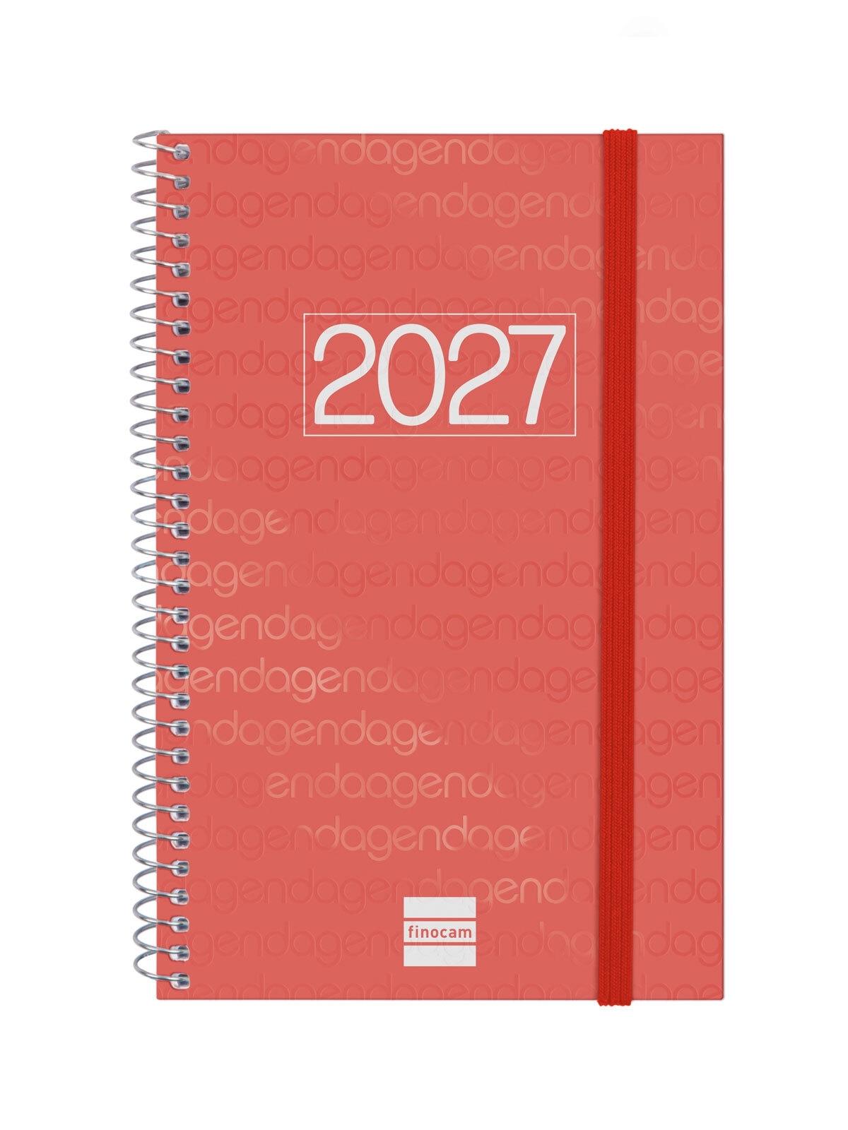 AGENDA ANUAL 2027 FINOCAM YEAR E5 117X181 SVH ROJO