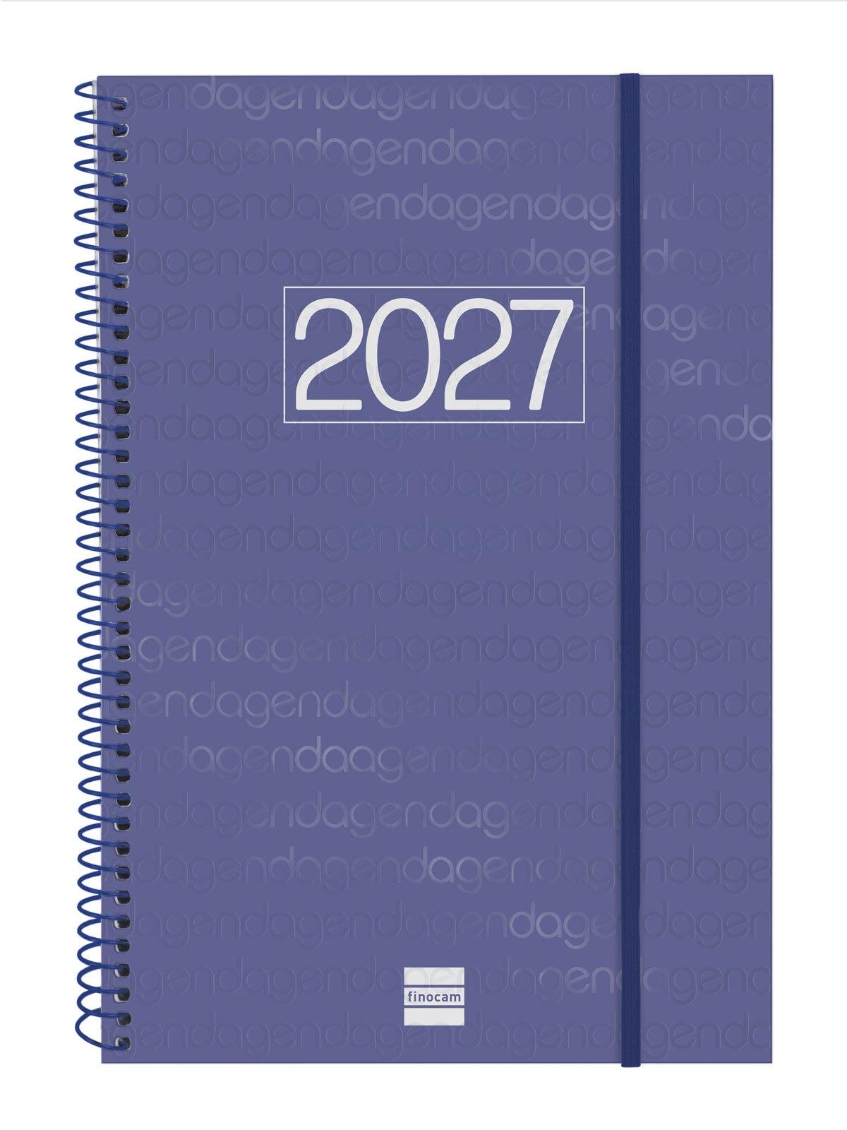 AGENDA ANUAL 2027 FINOCAM YEAR E11 165X242 SVV AZUL