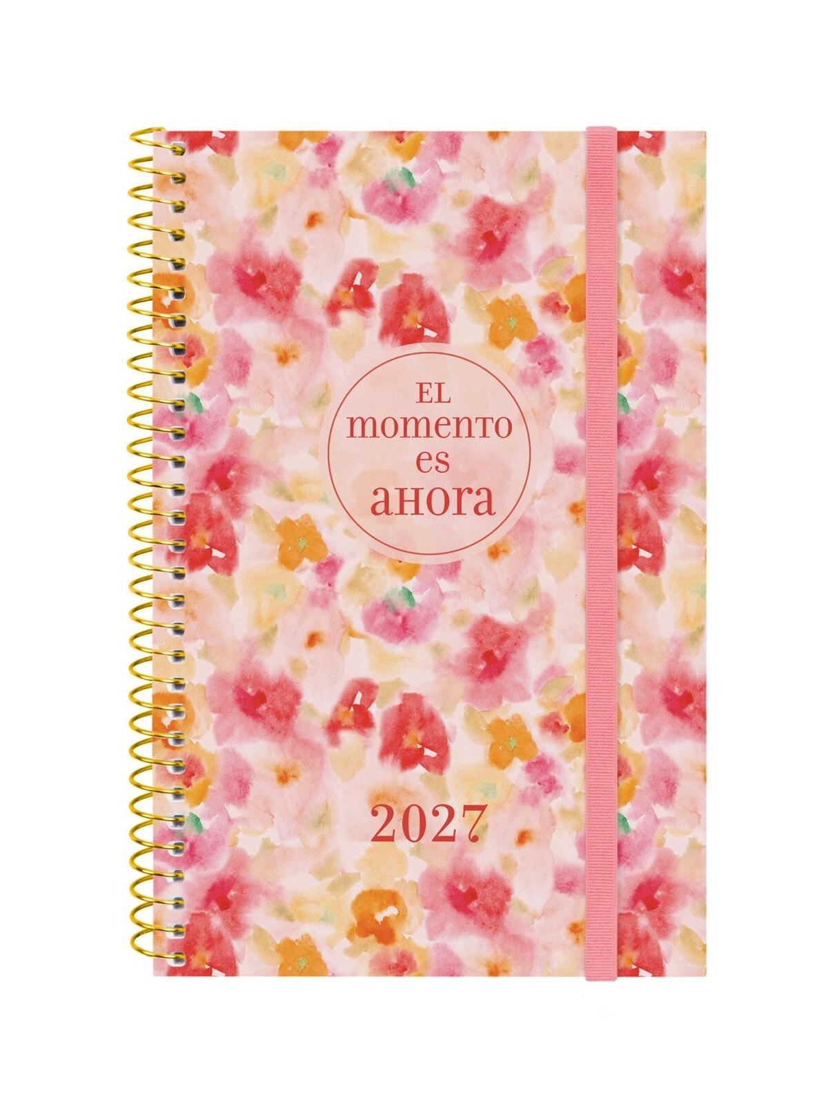 AGENDA ESPIRAL ANUAL 2027 TRENDY  DESIGN COL.E5 SVH 2027 AHORA+  117x181 mm
