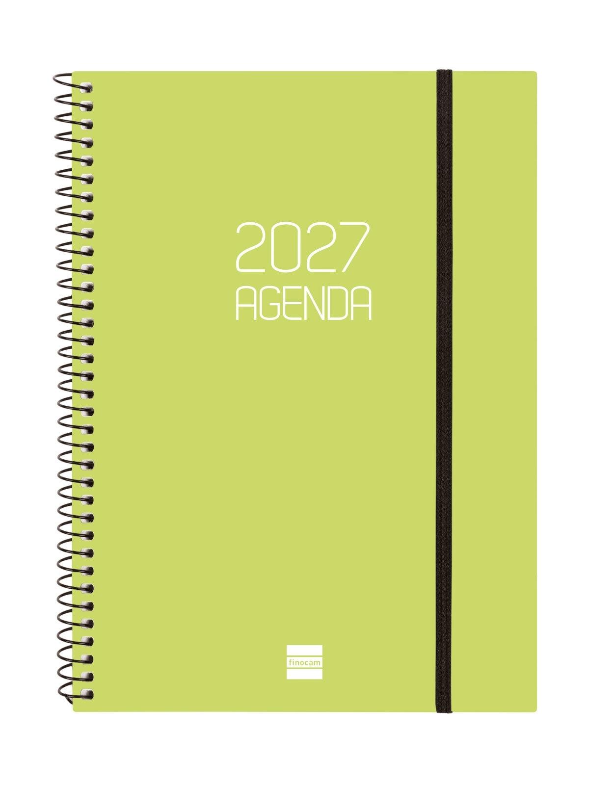 AGENDAS ANUALES 2027 OPAQUE E10 (155X215) SEMANA VISTA COLOR LIMA