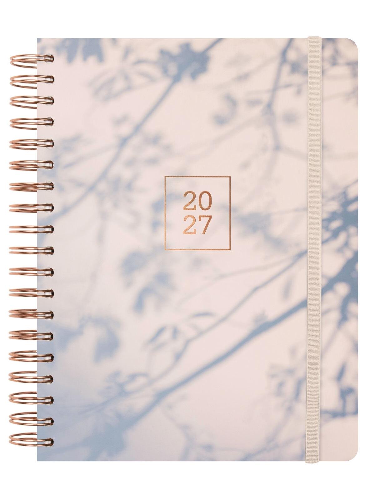 AGENDA ANUAL ESPIRAL 2027 OPTIMAL B5 SVH 2027 GRIS INTL+ 176x250