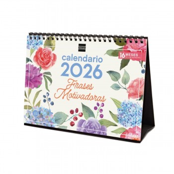 CALENDARIO SOBREMESA FINOCAM 2026 FRASES