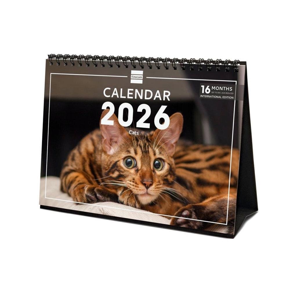 CALENDARIO SOBREMESA FINOCAM 2026 CATS