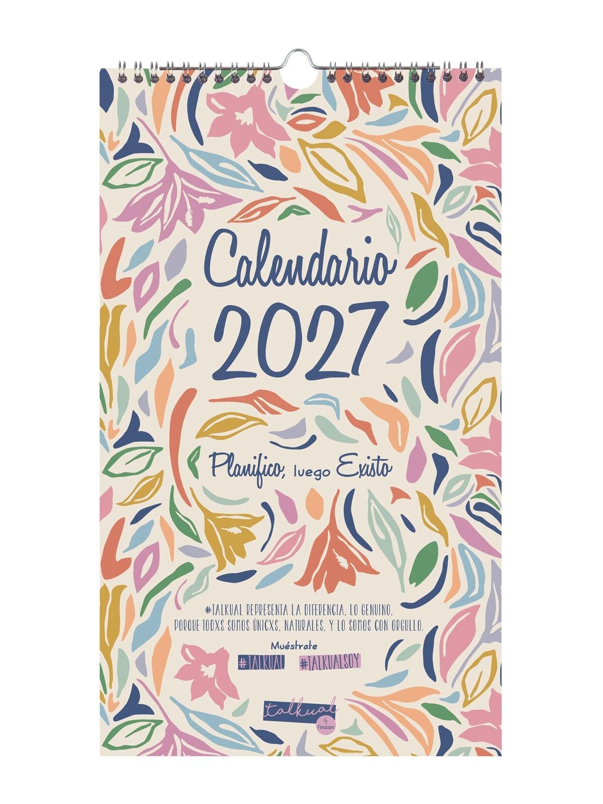 CALENDARIO PARED FINOCAM TALKUAL ESCRIBIR BASIC 2027