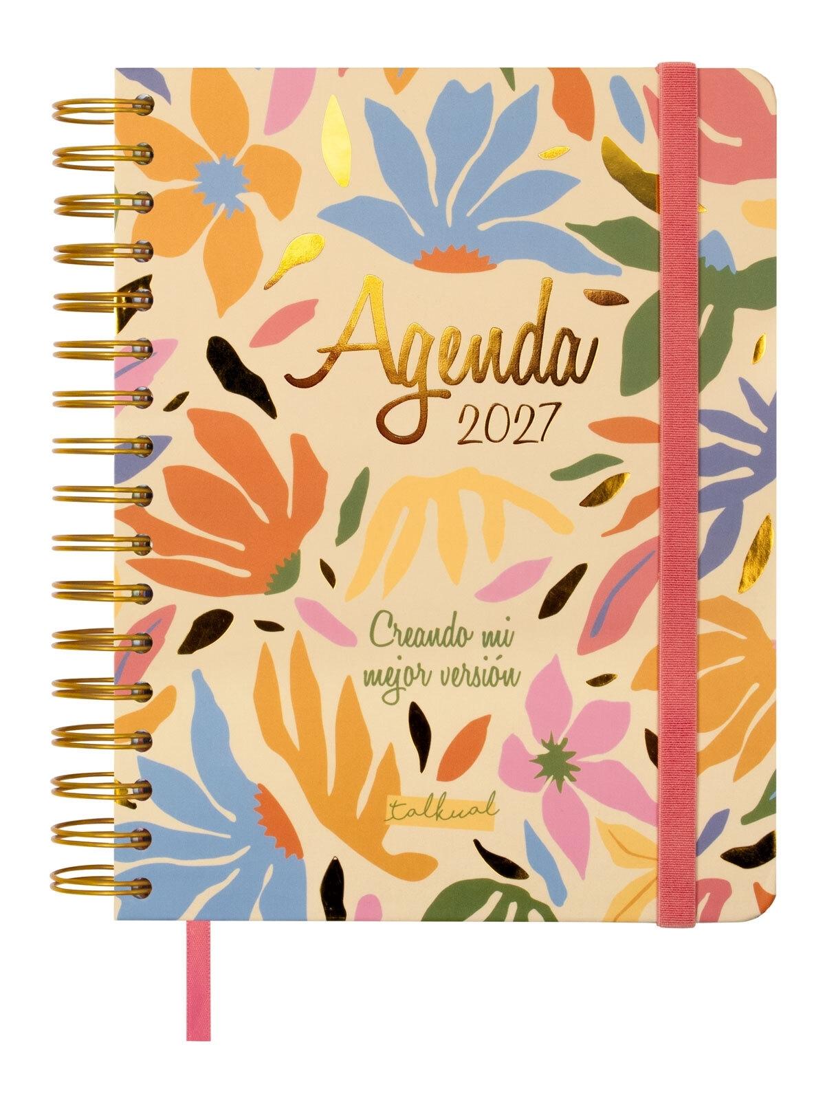 AGENDA ESPIRAL ANUAL 2027 TALKUAL 1/4 SVH VERSION+  155x212 mm