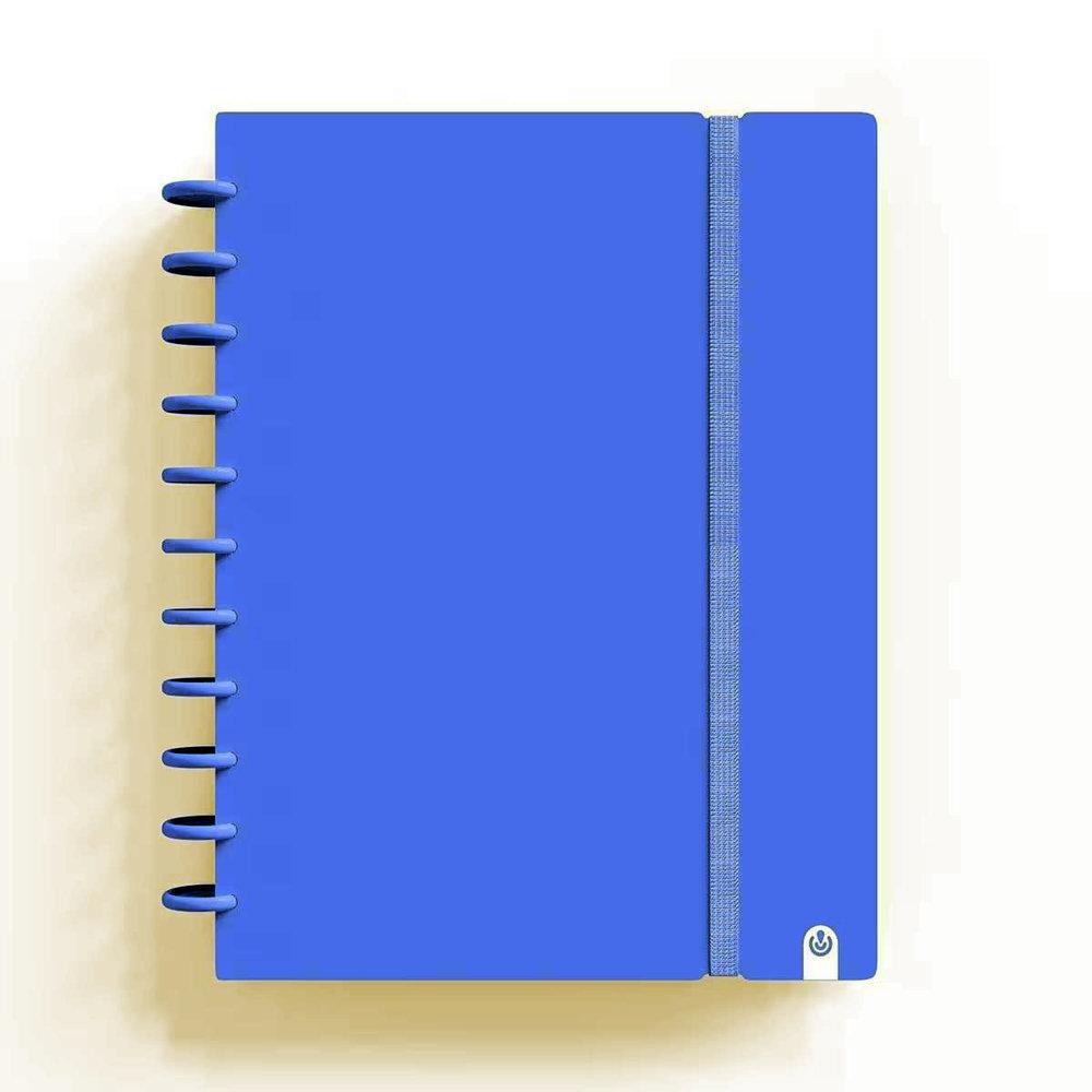 CUADERNO INGENIOX FOAM A4 80H CUADRICULA AzUL PASTEL