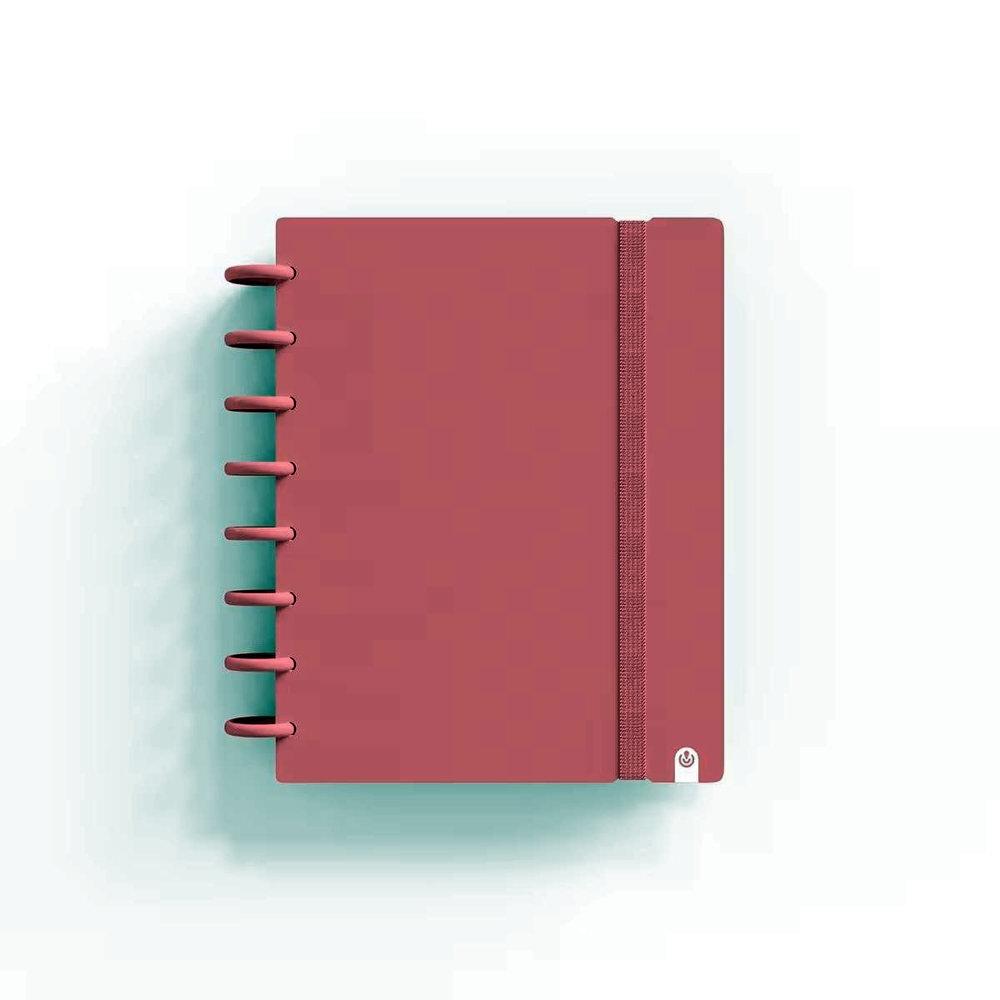 CUADERNO INGENIOX FOAM A5 80H CUADRICULA ROSA PASTEL