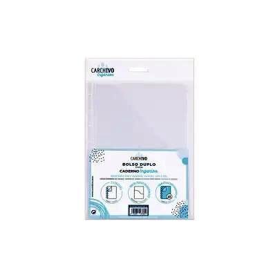 BLISTER DOSSIER DOBLE CARCHIVO INGENIOX A5 PP TRANSPARENTE