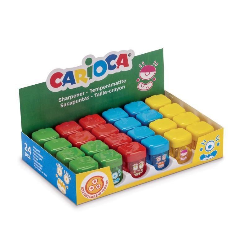 SACAPUNTAS SENCILLO CON DEPOSITO CARIOCA