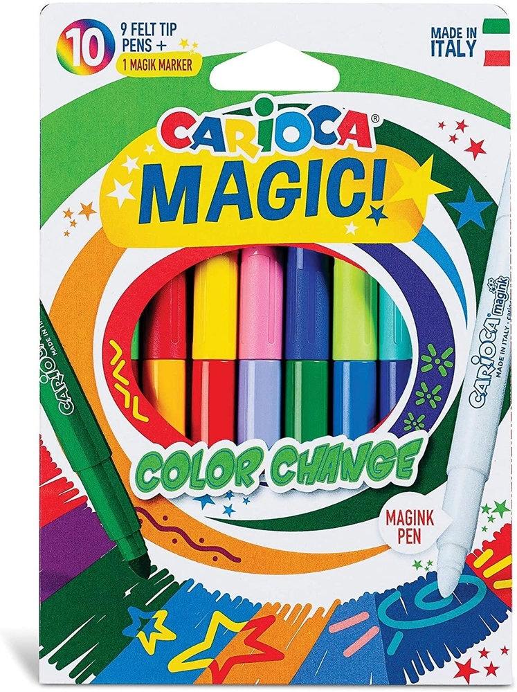 ROTULADORES CARIOCA MAGIC CAMBIA DE COLOR 10 UNIDADES