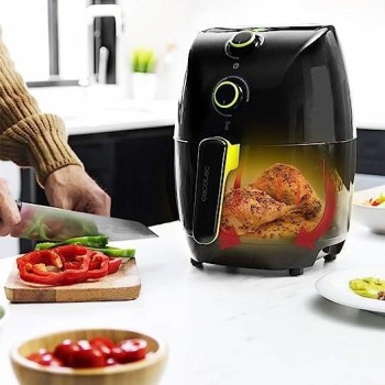 FREIDORA SIN ACEITE COMPACT RAPID BLACK