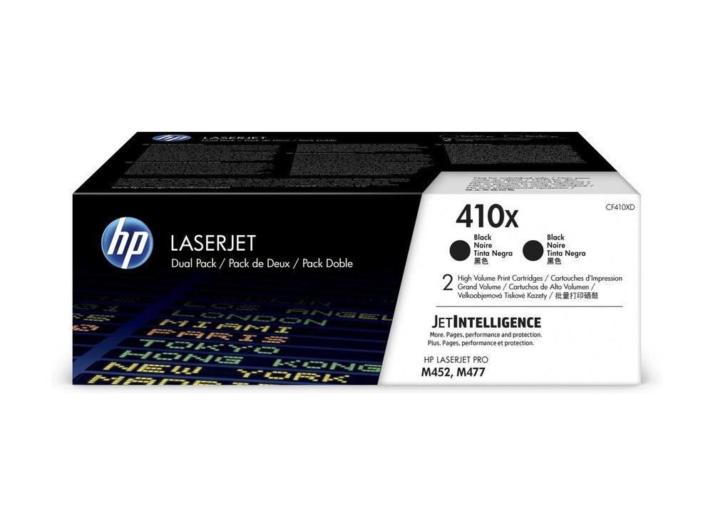 TONER HP 410X PACK 2 NEGRO