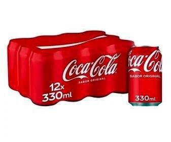 COCA COLA NORMAL LATA 33CL PACK DE 12
