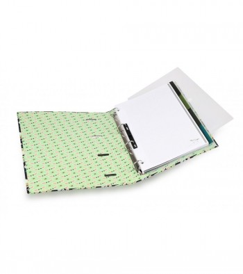 CARPETA RINGBOOK MANDALORIAN A4 CON BANDA ELÁSTICA RECAMBIO CUADRÍCULA Y DIVISORES