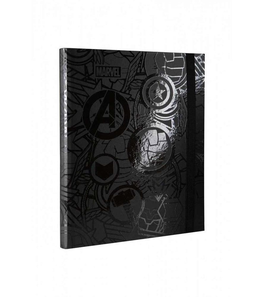 CARPETA SOLAPAS A4 BLACK COLLECTION MARVEL