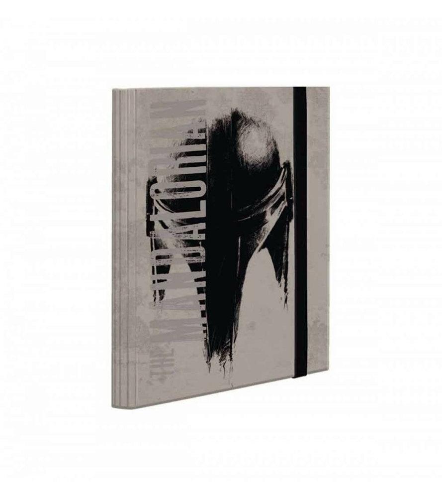CARPETA SOLAPAS A4 BLACK COLLECTION MANDALORIAN