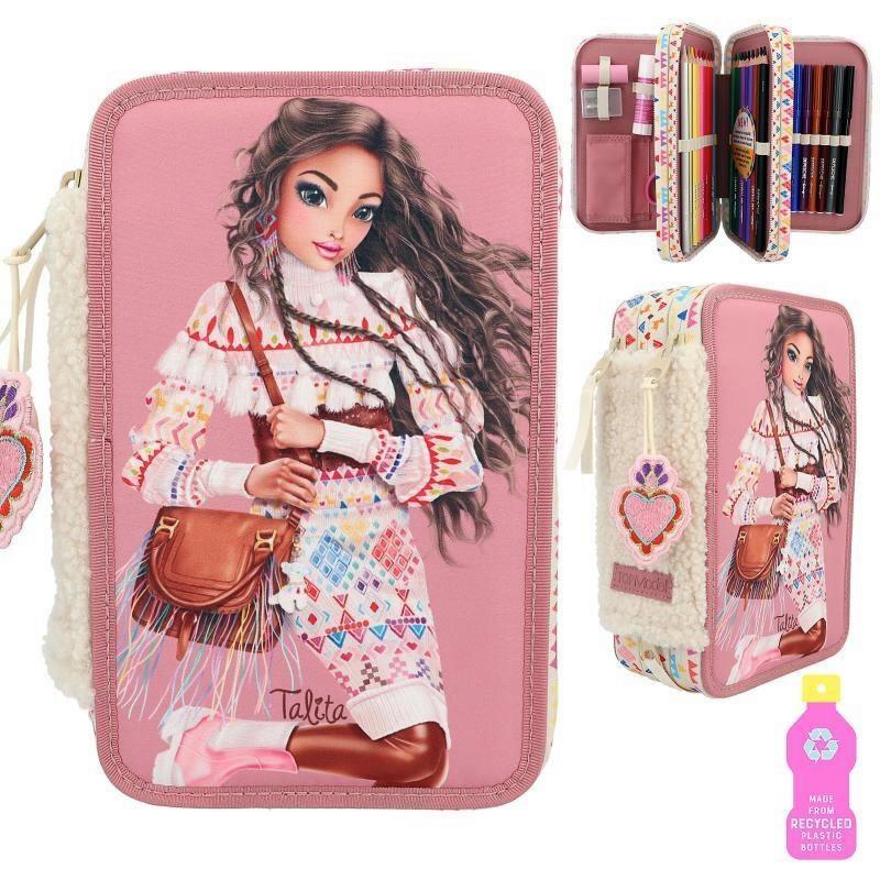 ESTUCHE PLUMIER TRIPLE COSSY TOPMODEL