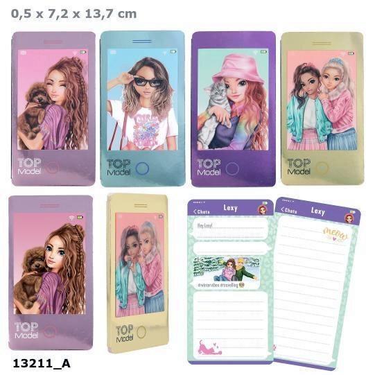 BLOC DE NOTAS CON FORMA DE MOVIL TOPMODEL